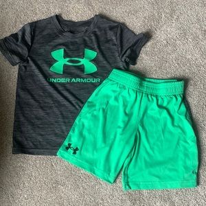 Under Armour Boys Short Set
